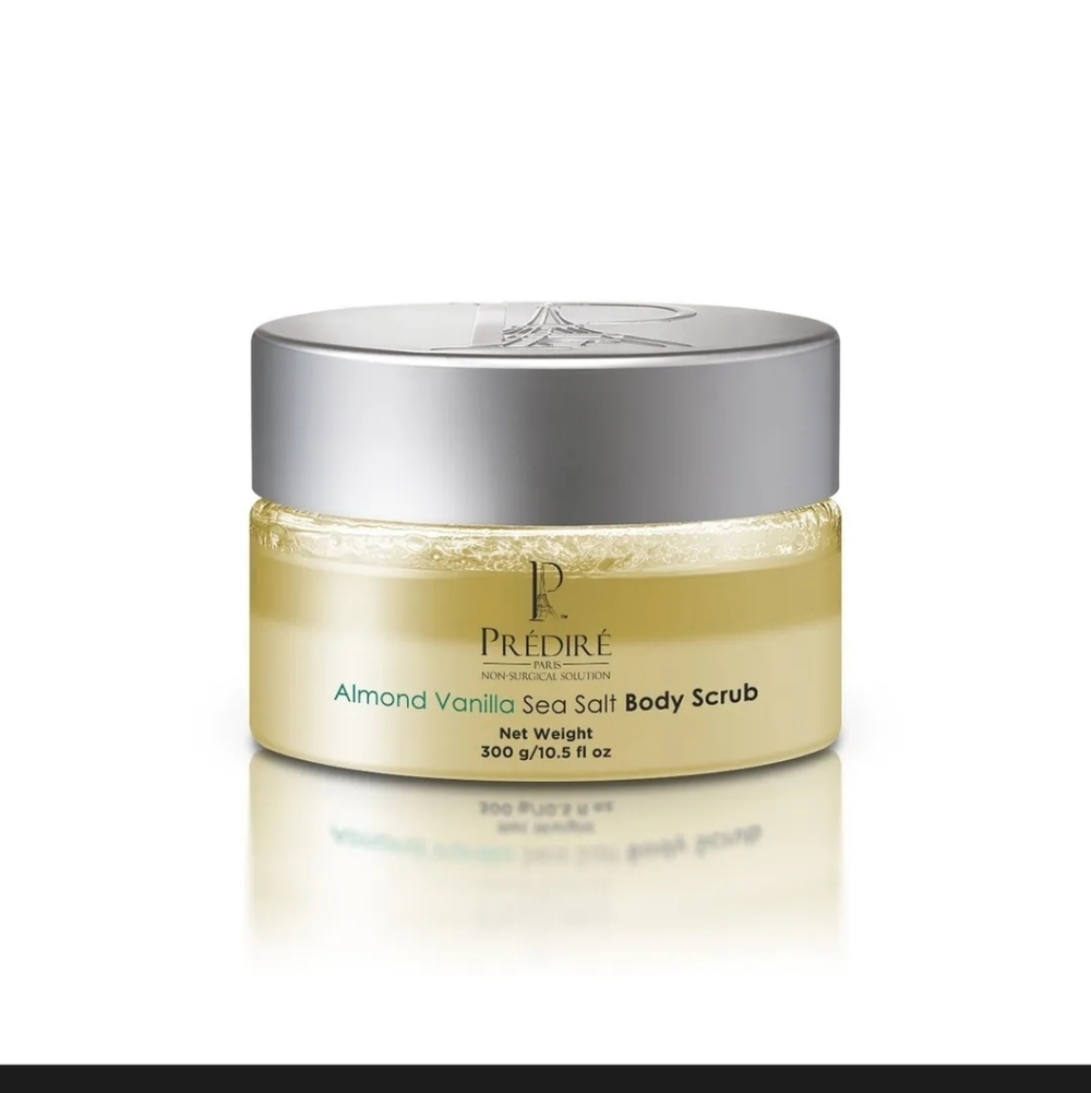 Almond Vanilla Sea Salt Body Scrub